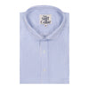 Carolina Blue Dotted Stripes Wrinkle-free Cotton Shirt