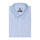 Ice Blue Graph Check Half Sleeve Cotton Shirt