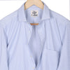 Carolina Blue Dotted Stripes Wrinkle-free Cotton Shirt