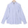 Carolina Blue Dotted Stripes Wrinkle-free Cotton Shirt