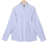 Carolina Blue Dotted Stripes Wrinkle-free Cotton Shirt