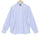 Monti Iceberg Blue Stripes 2 Ply Giza Cotton Shirt