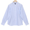 Monti Iceberg Blue Stripes 2 Ply Giza Cotton Shirt