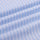 Monti Iceberg Blue Stripes 2 Ply Giza Cotton Shirt
