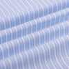 Monti Iceberg Blue Stripes 2 Ply Giza Cotton Shirt