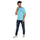 Turquoise Blue Soft Cotton Henley T-shirt