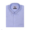 Luthai Fresh Blue Dobby Button Down 2 Ply Giza Cotton Shirt