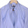 Luthai Fresh Blue Dobby Button Down 2 Ply Giza Cotton Shirt