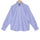 Luthai Fresh Blue Dobby Button Down 2 Ply Giza Cotton Shirt