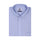 Scuba Blue Half Sleeve Cotton Linen Shirt