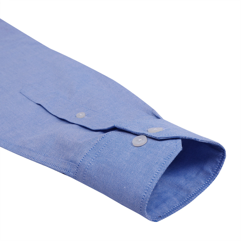 American Blue Oxford Regular Fit Cotton Shirt – Thestiffcollar.com