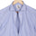 Sapphire Blue Stripes Half Sleeve Shirt