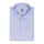 Sky Blue Twill Floral Print Half Sleeves Shirt