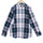 Navy White Big Checks Cotton Shirt