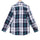 Navy White Big Checks Cotton Shirt