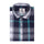 Navy White Big Checks Half Sleeve Cotton Shirt