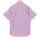 Blue Red Stripes Half Sleeve Shirt