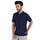 Shore Leave Midnight Navy V-Neck Premium Cotton T-shirt