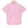 Salmon Pink Gingham Checks Fit Non-Iron Half Sleeve Shirt