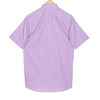 Lavender Stripes Half Sleeve Shirt