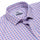Luthai Wisteria Pink Checks Half Sleeve 2 Ply Giza Cotton Shirt