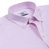 Luthai Mastani Pink Herringbone Button Down 2 Ply Premium Giza Cotton Shirt