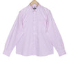 Luthai Mastani Pink Herringbone Button Down 2 Ply Premium Giza Cotton Shirt
