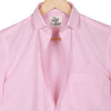 Prism Pink Pencil Stripe Regular Fit Half Sleeve Cotton Shirt