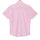 Prism Pink Pencil Stripe Regular Fit Half Sleeve Cotton Shirt