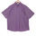 Iris Purple Micro Houndstooth Half Sleeves 2 Ply Giza Cotton Shirt