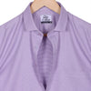 Luthai Misty Purple Dobby Half Sleeve 2 Ply Giza Cotton Shirt