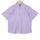 Luthai Misty Purple Dobby Half Sleeve 2 Ply Giza Cotton Shirt