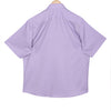 Luthai Misty Purple Dobby Half Sleeve 2 Ply Giza Cotton Shirt