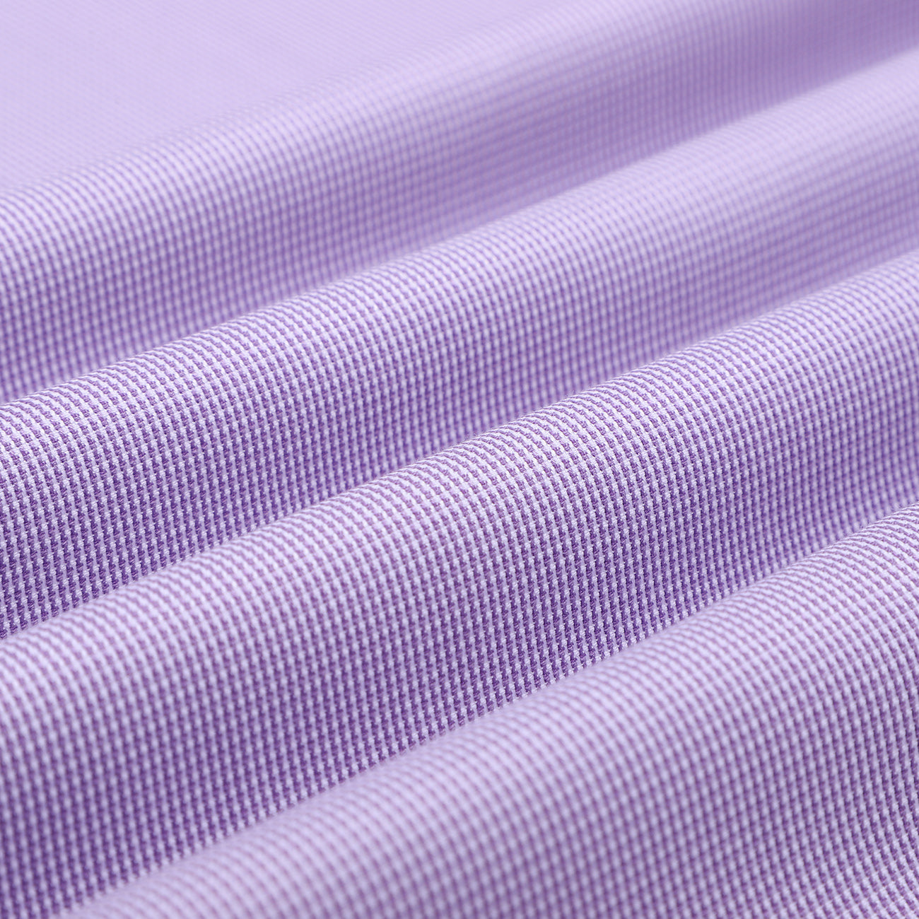 Luthai Misty Purple Dobby Half Sleeve 2 Ply Giza Cotton Shirt