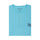 Turquoise Blue Soft Cotton Henley T-shirt