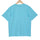 Turquoise Blue Soft Cotton Henley T-shirt