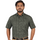 Forest Green Print Half Sleeves Shirt