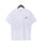 Soft Enzyme Washed Winter White Round Neck Cotton T-shirt