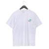 Soft Enzyme Washed Winter White Round Neck Cotton T-shirt
