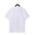 Soft Enzyme Washed Winter White Round Neck Cotton T-shirt