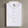 Frost White Linen Roll up Sleeve Short Kurta