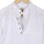 Frost White Cotton Linen Rolled-up Sleeve Short Kurta