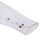 Frost White Cotton Linen Rolled-up Sleeve Short Kurta