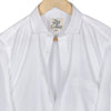 White Dobby Stripes 2 Ply Giza Cotton Regular Fit Shirt