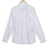Elvis White Herringbone Wrinkle Free Button Down 2 Ply Premium Giza Cotton Shirt