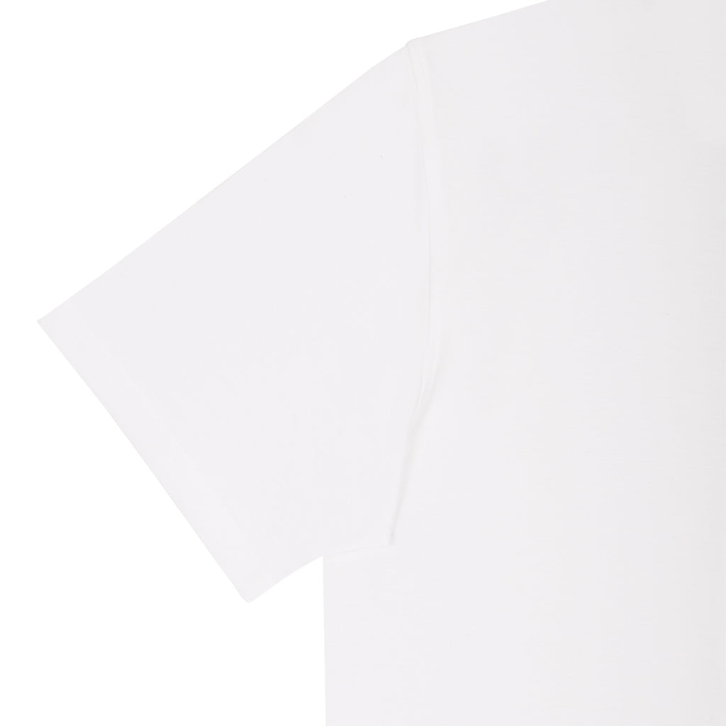 Winter White V-Neck Premium Cotton T-shirt