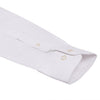 Luthai Premium White Herringbone 2 Ply Giza Cotton Regular Fit Shirt