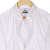 Luthai Pebble White Twill Button Down 2 Ply Giza Cotton Shirt