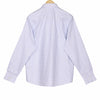 Monti Gulmarg White Herringbone Checks Button Down 2 Ply Giza Cotton Shirt
