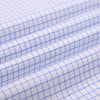 Monti Gulmarg White Herringbone Checks Button Down 2 Ply Giza Cotton Shirt